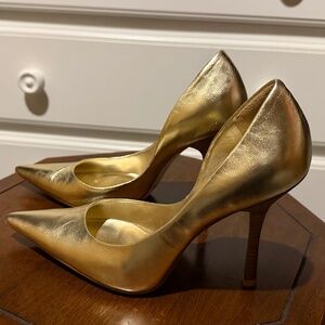 Metallic Gold Pumps by Guess by Marciano - size 8.5
